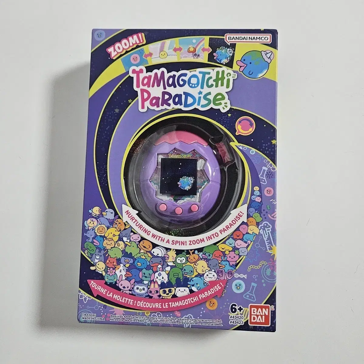 【新品未開封】たまごっちパラダイス パープル たまごっち パラダイス Tamagotchi Paradise Purple Sky